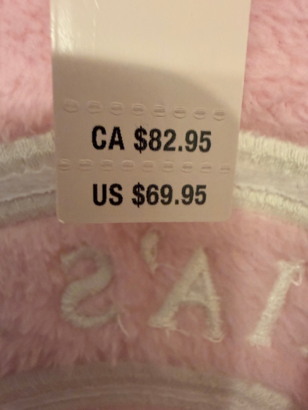Victoria's Secret Light Pink Plush Hooded Robe - Picture 3 of 4